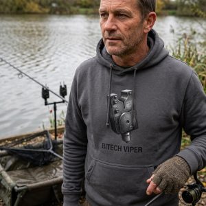 Bitech Viper Vintage Bite Alarm Carp Fishing Hoodie