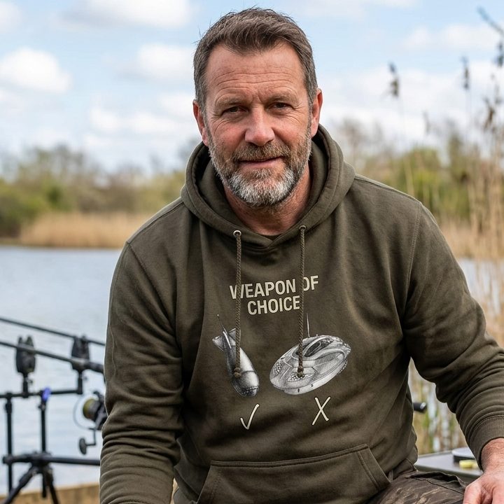 Spod vs Bait Boat "Weapon of Choice" Carp Fishing Hoodie