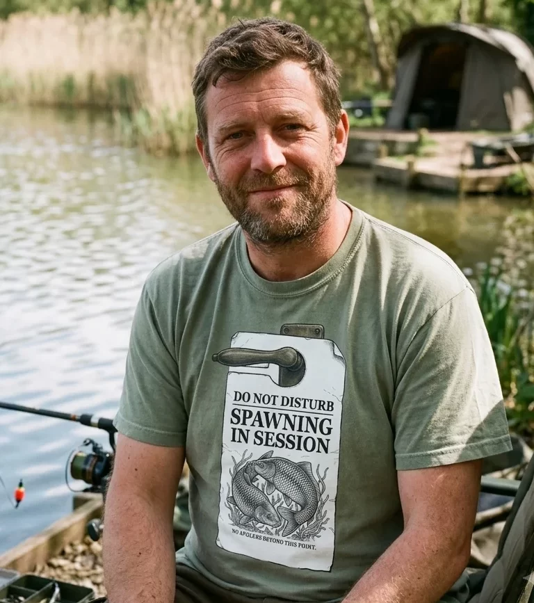 "Do Not Disturb" Carp Fishing T-Shirt