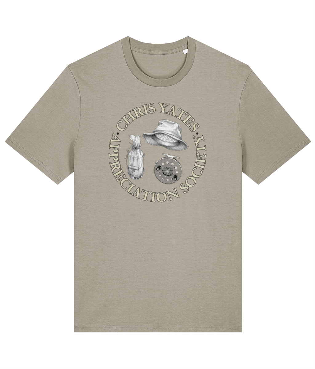 Chris Yates Appreciation Society Carp Fishing T-Shirt - Image 7