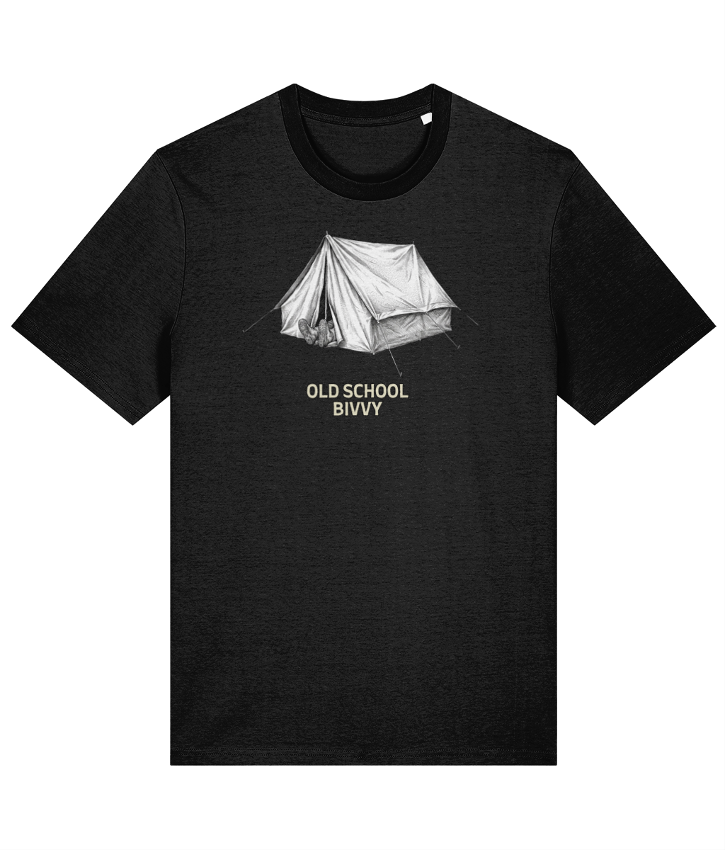 Old School Bivvy Carp Fishing T-Shirt - Image 3