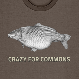 Crazy for Commons Carp Fishing T-Shirt