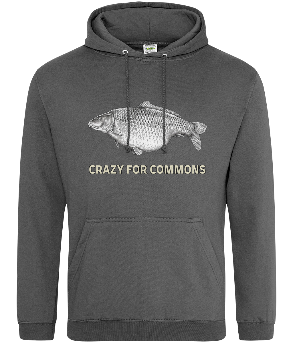 Crazy for Commons Carp Fishing Hoodie - Image 4