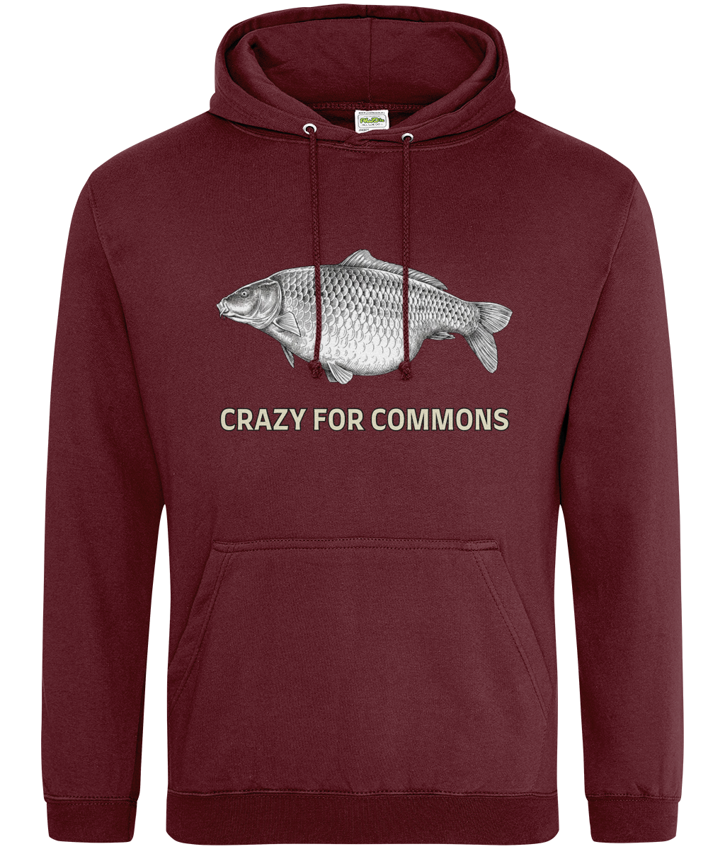 Crazy for Commons Carp Fishing Hoodie - Image 5