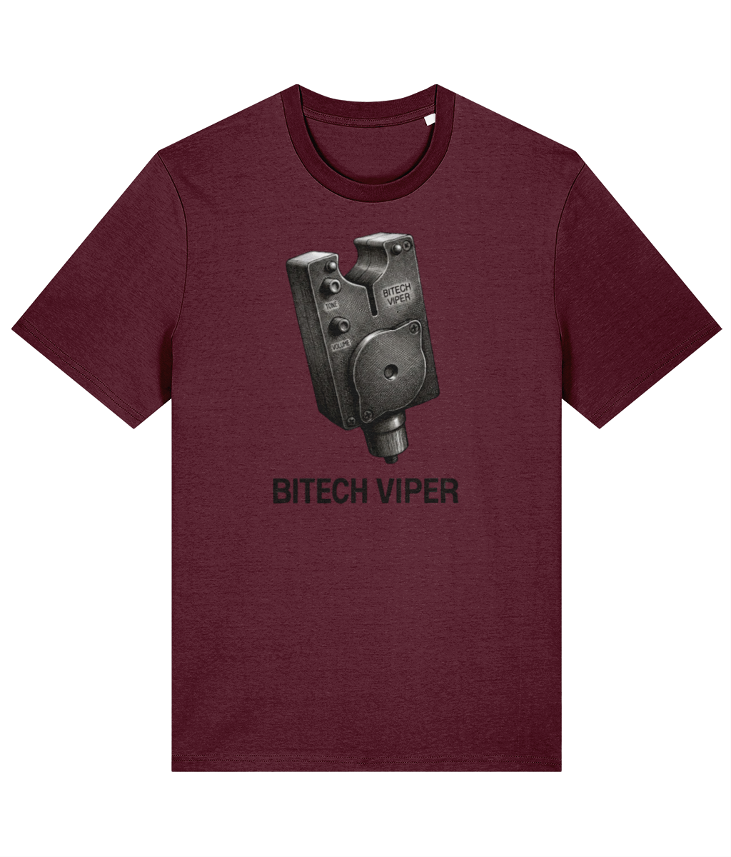 Bitech Viper Vintage Bite Alarm Carp Fishing T-Shirt - Image 4