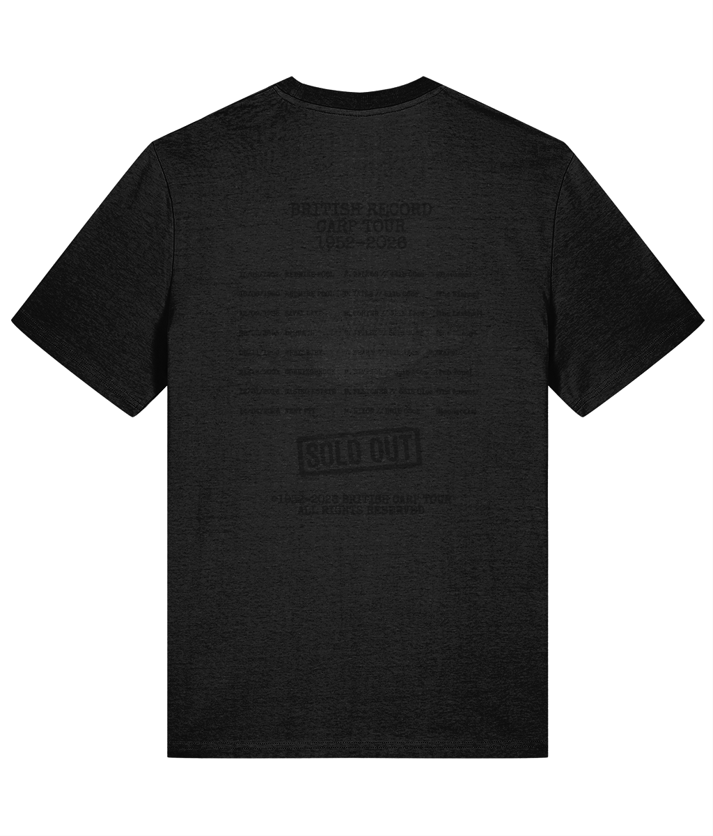 British Record Carp Tour 1952–2026 Fishing T-Shirt - Image 4