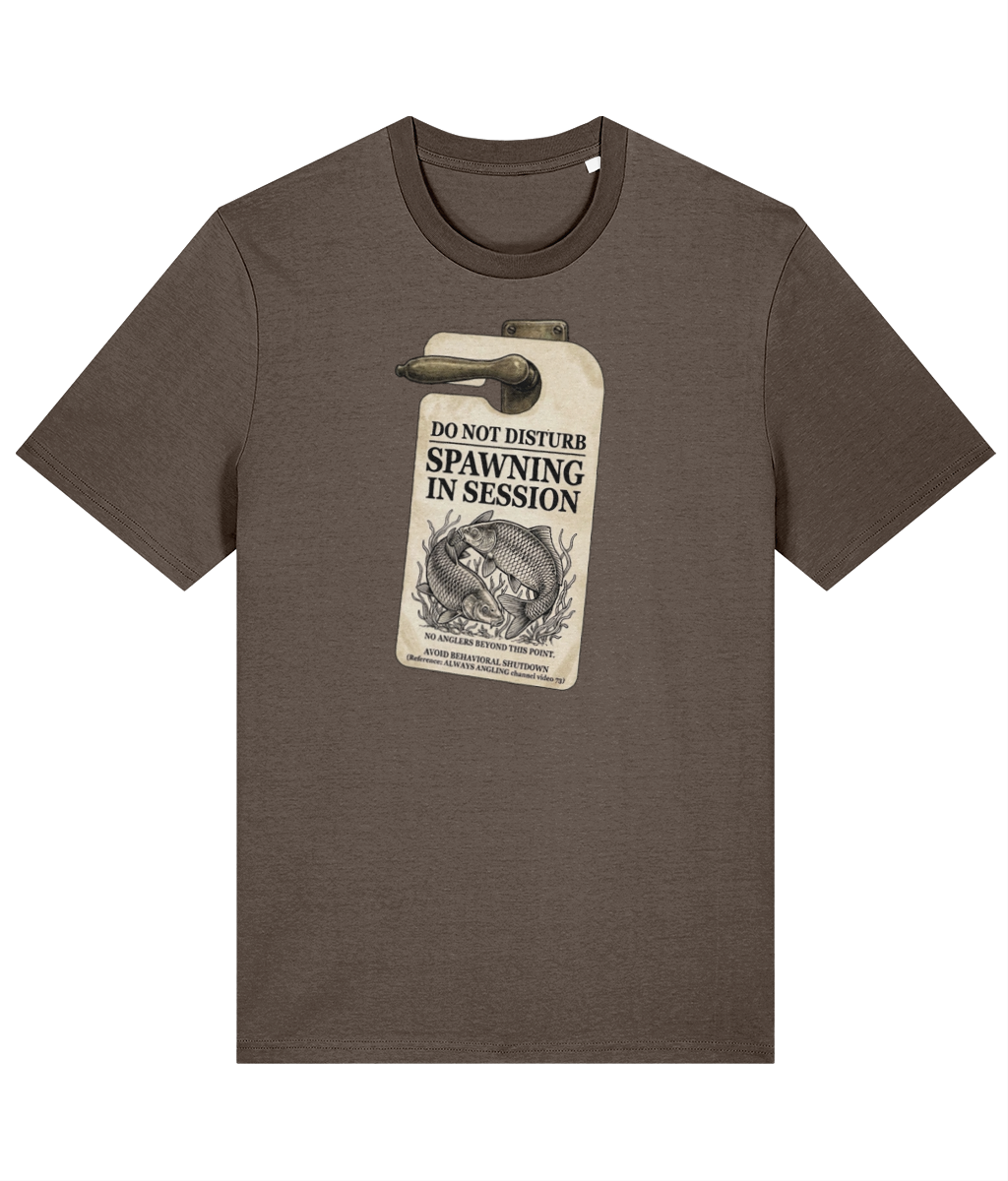 "Do Not Disturb" Carp Fishing T-Shirt - Image 4