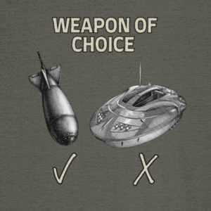 Spod vs Bait Boat "Weapon of Choice" Carp Fishing T-Shirt