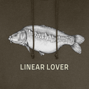 "Linear Lover" Linear Mirror Carp Fishing Hoodie
