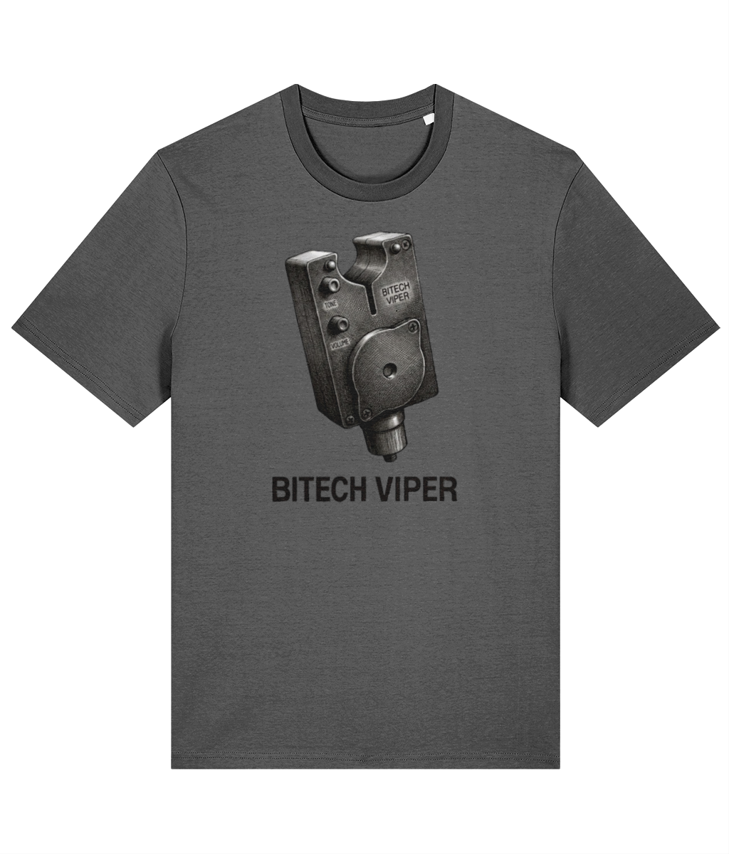 Bitech Viper Vintage Bite Alarm Carp Fishing T-Shirt - Image 3