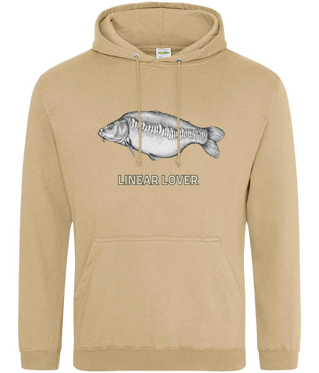 "Linear Lover" Linear Mirror Carp Fishing Hoodie - Image 6