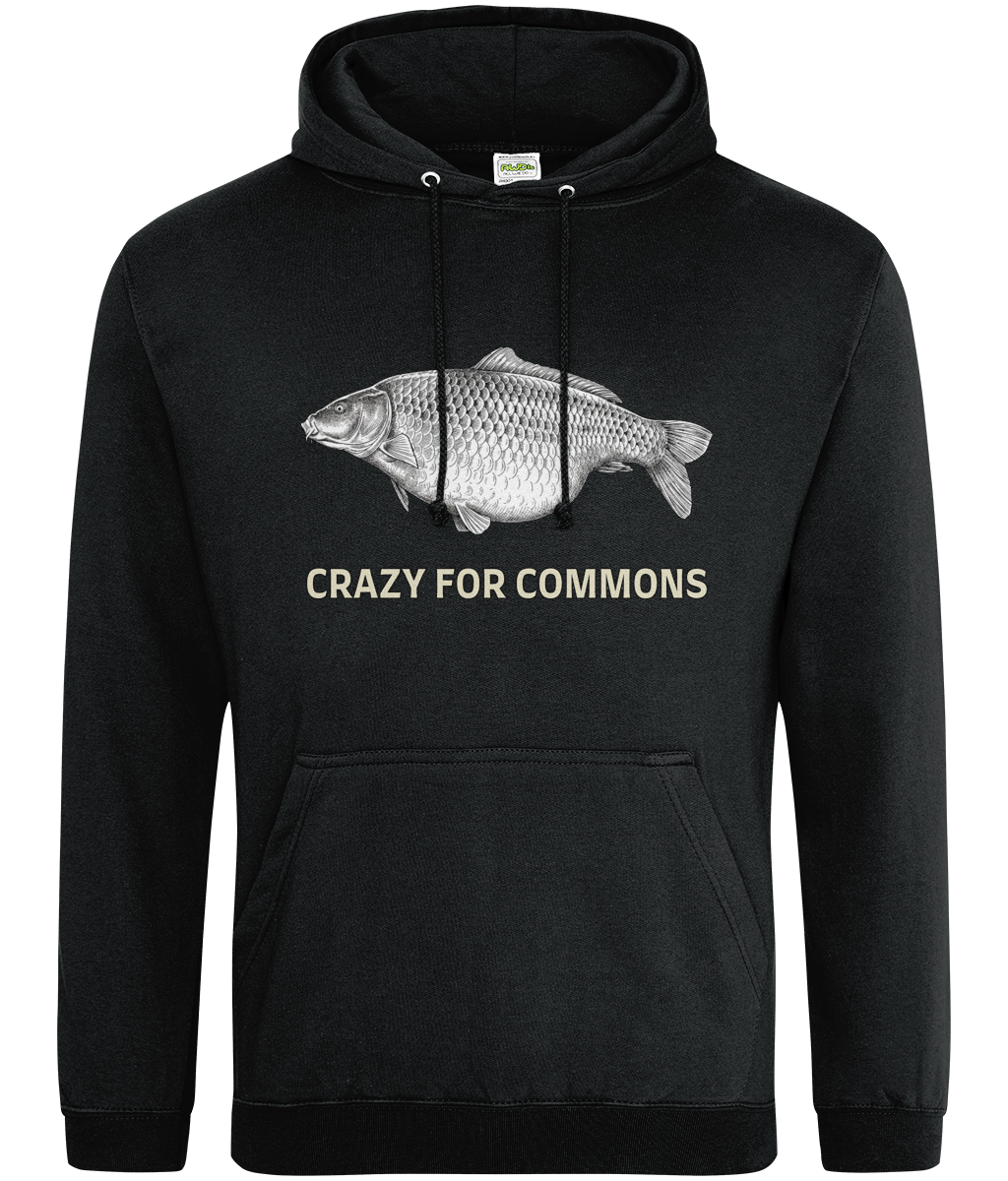 Crazy for Commons Carp Fishing Hoodie - Image 3