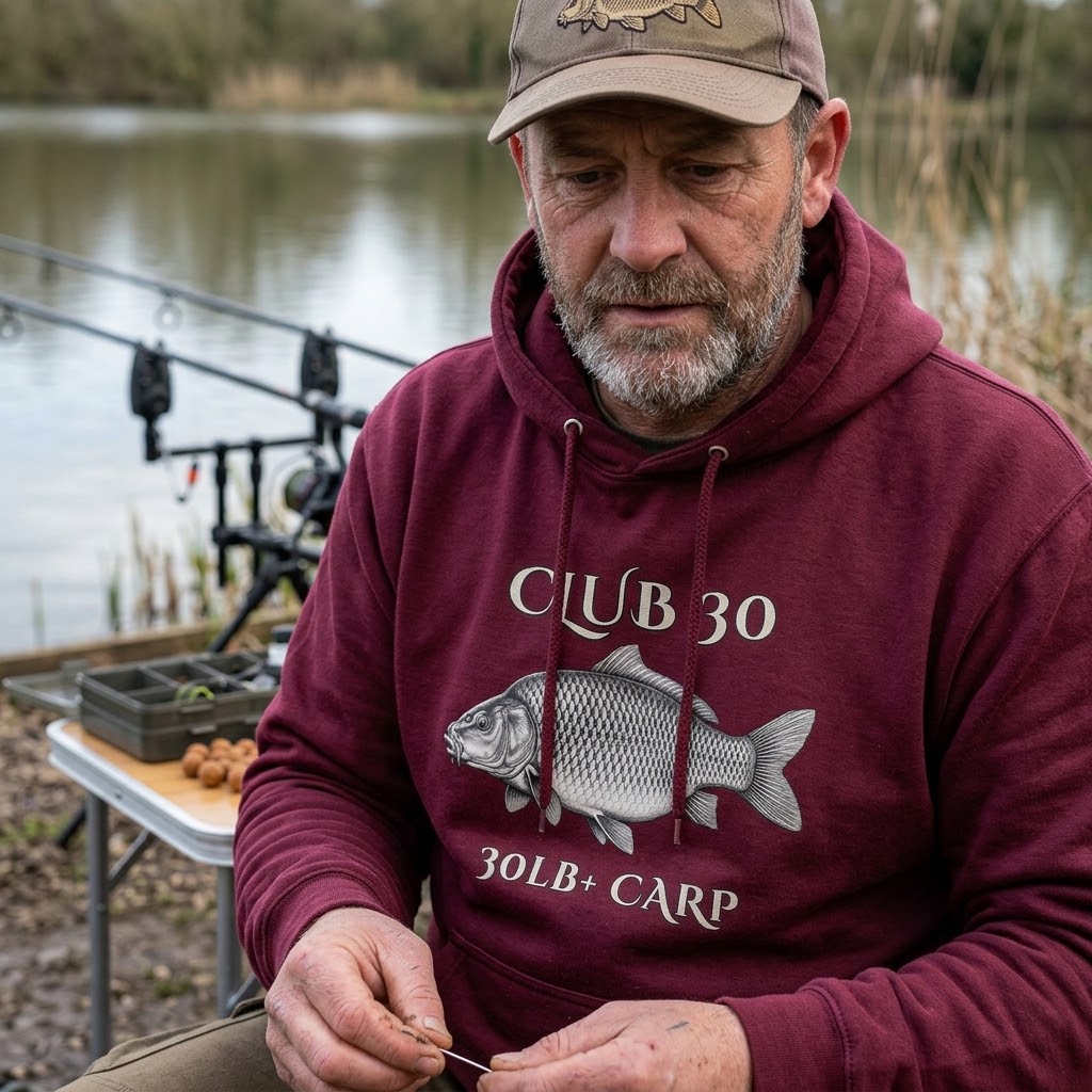Club 30 – 30lb+ Carp Fishing Hoodie