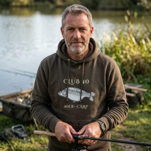 Club 40 – 40lb+ Carp Fishing Hoodie