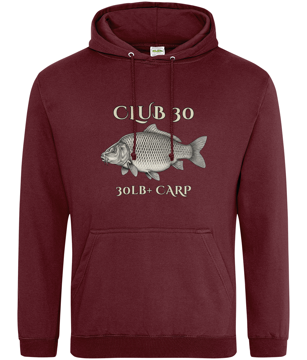 Club 30 – 30lb+ Carp Fishing Hoodie - Image 8