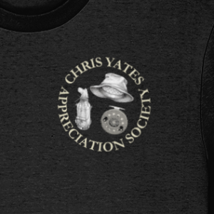 Chris Yates Appreciation Society Crest Logo Carp Fishing T-Shirt