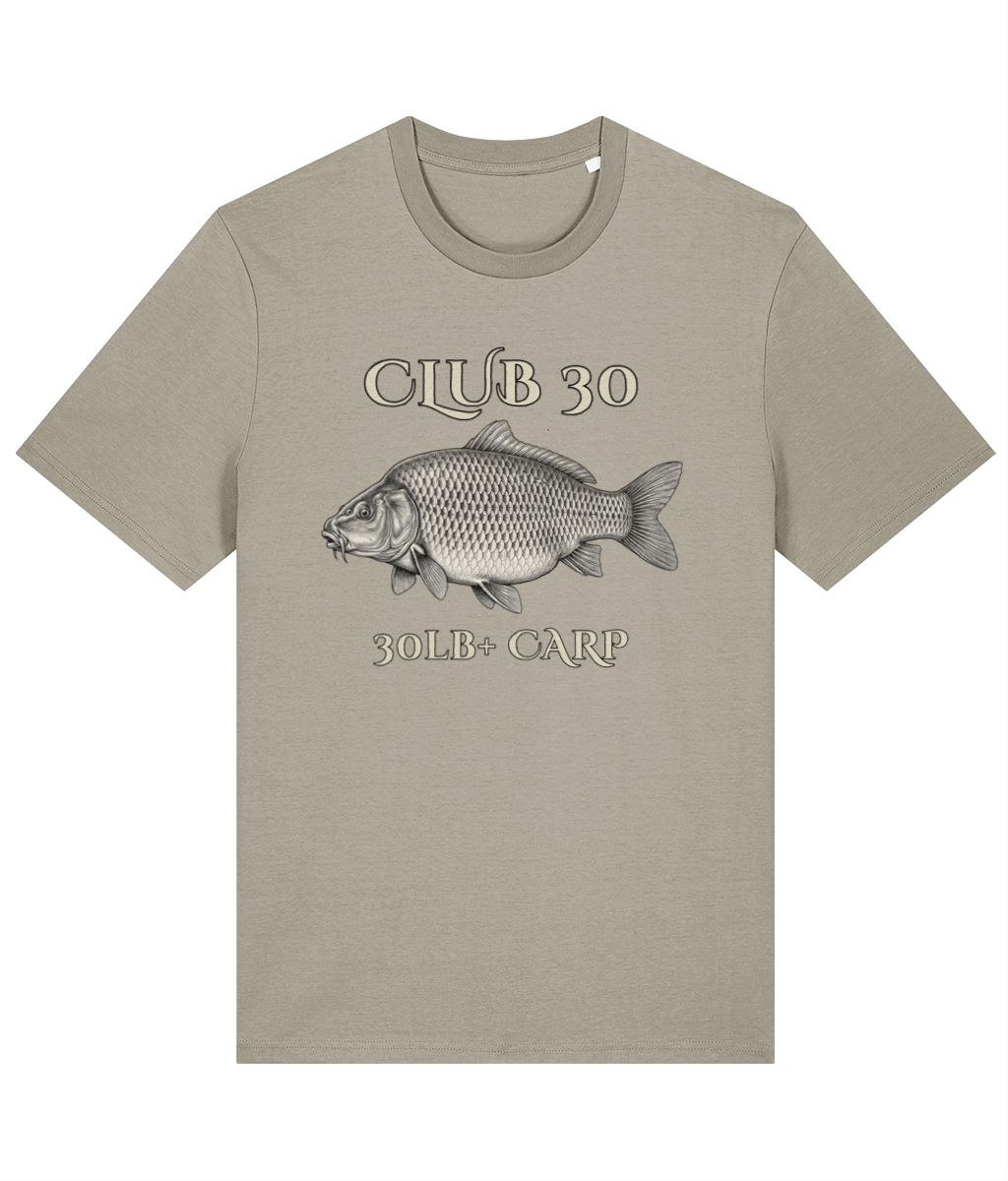 Club 30 – 30lb+ Carp Fishing T-Shirt - Image 7