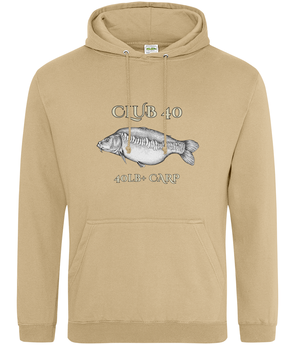 Club 40 – 40lb+ Carp Fishing Hoodie - Image 3
