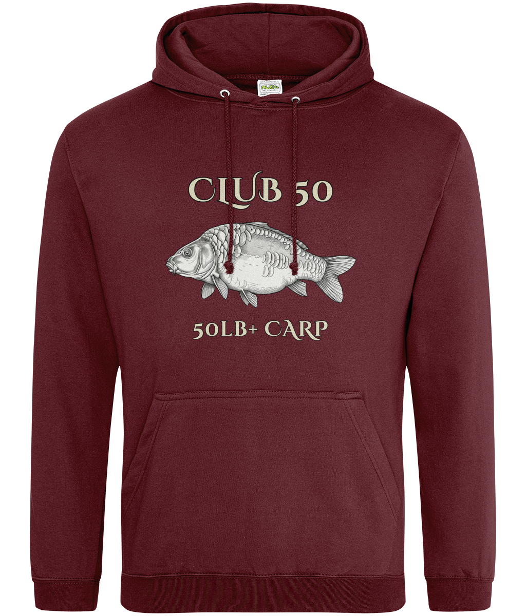 Club 50 – 50lb+ Carp Fishing Hoodie - Image 6