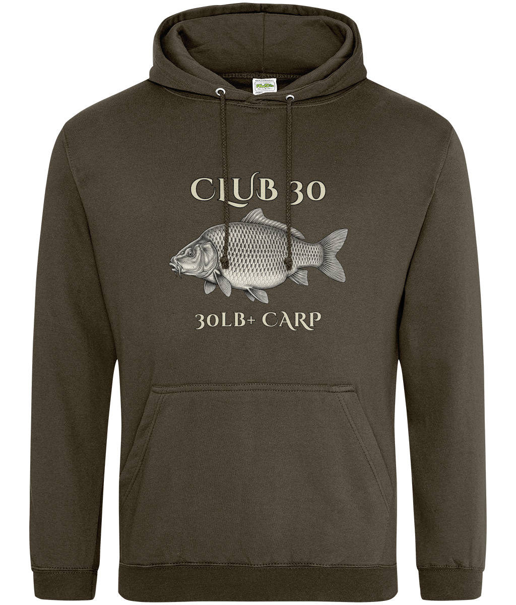 Club 30 – 30lb+ Carp Fishing Hoodie - Image 5