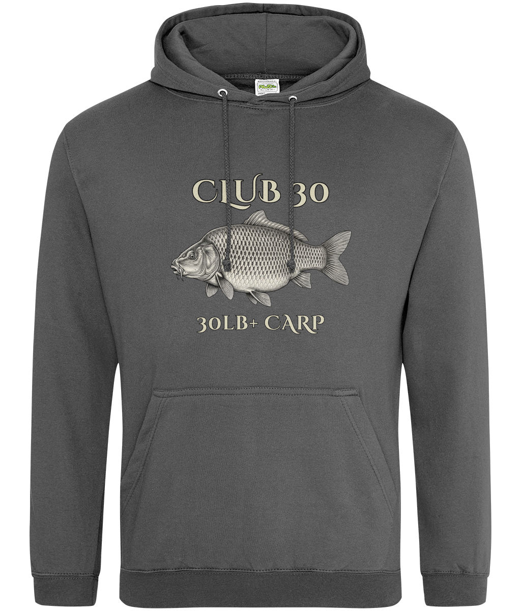Club 30 – 30lb+ Carp Fishing Hoodie - Image 6