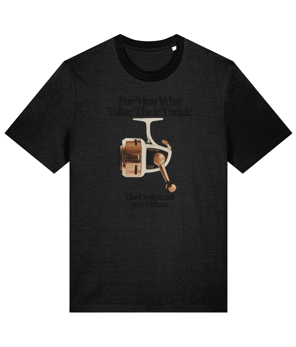 "For Men Who Value Their Tackle" Vintage Fishing T-Shirt - Image 7