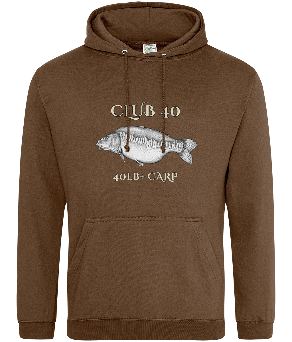 Club 40 – 40lb+ Carp Fishing Hoodie - Image 5