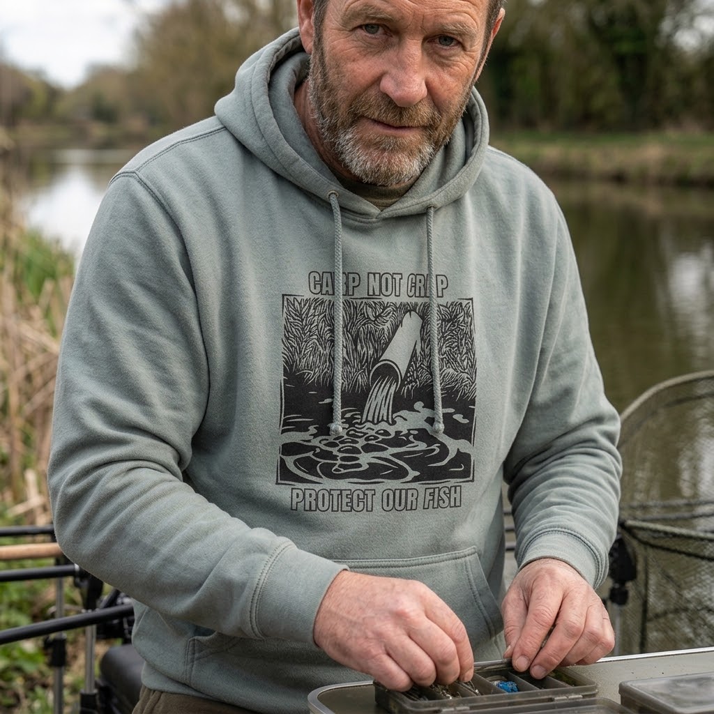 Protect Our Fish – Carp Not Crap Hoodie
