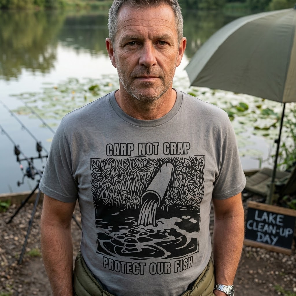 Protect Our Fish – Carp Not Crap T-Shirt