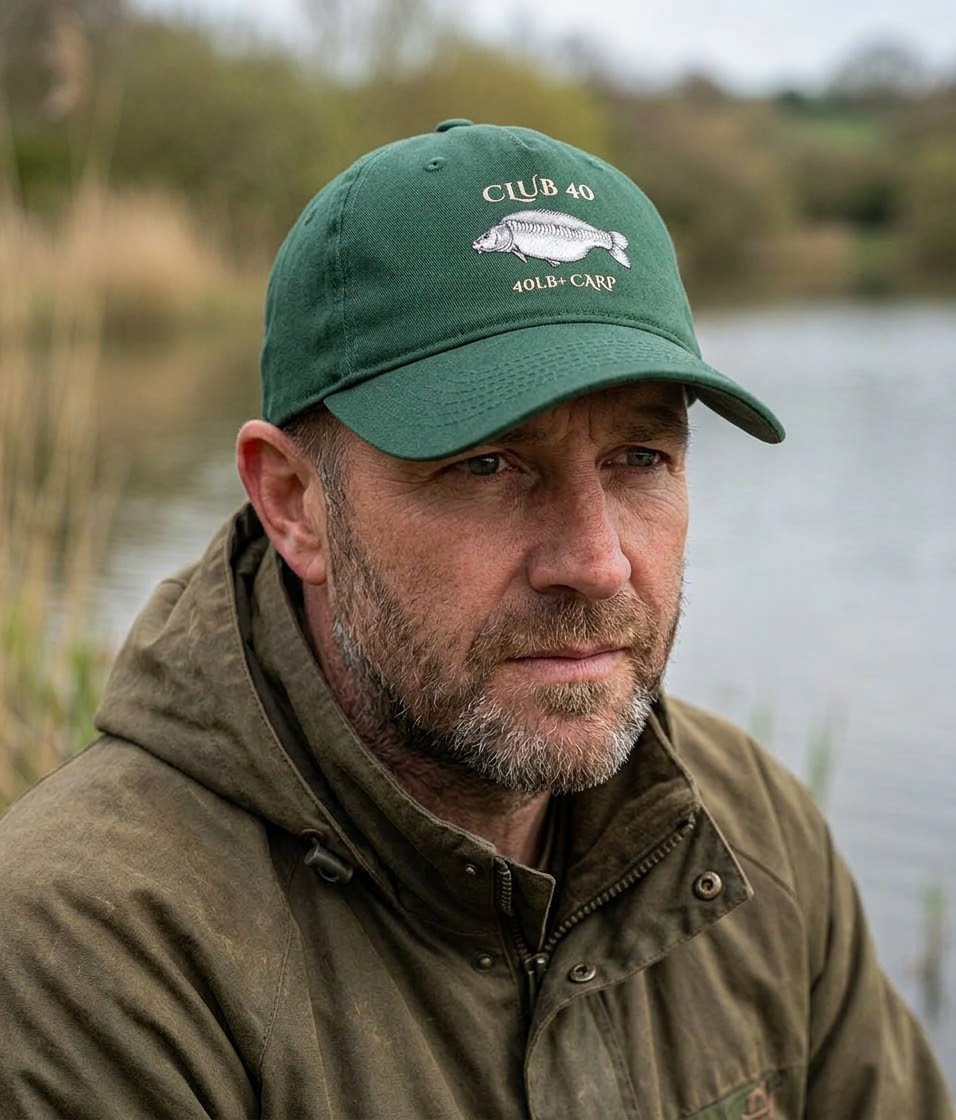 Club 40 – 40lb+ Carp Fishing Cap
