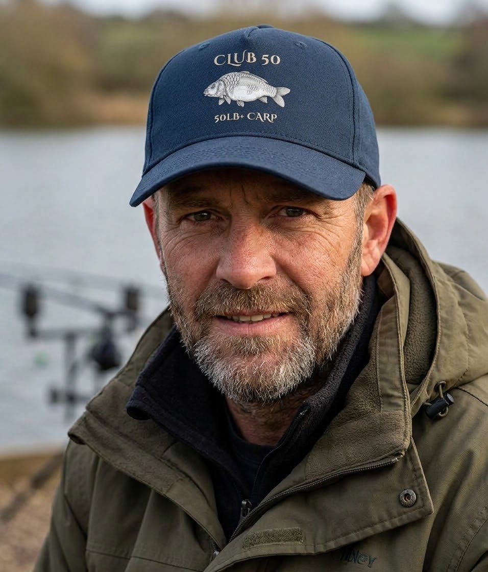 Club 50 – 50lb+ Carp Fishing Cap