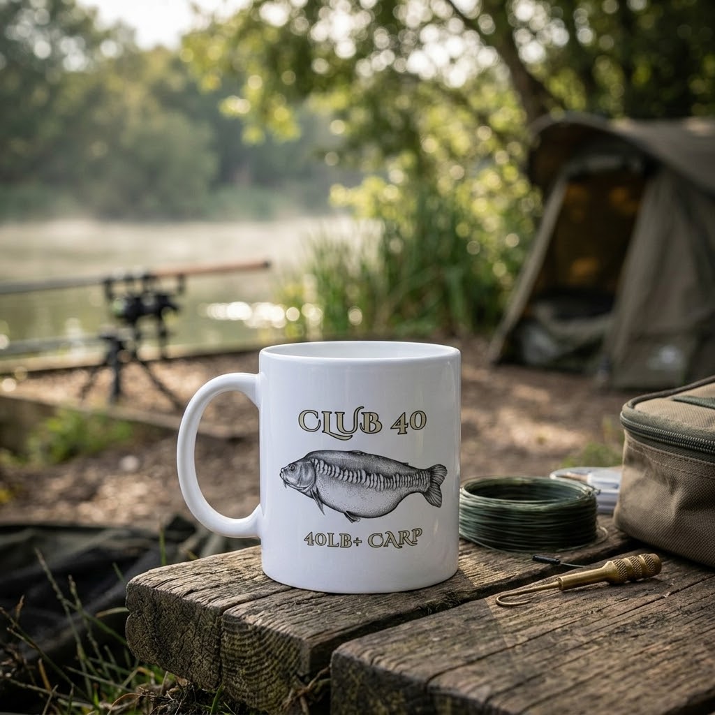 Club 40 – 40lb+ Carp Fishing Mug