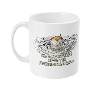 "Freelining Bread Is My Adrenaline Sport" Carp Fishing Mug
