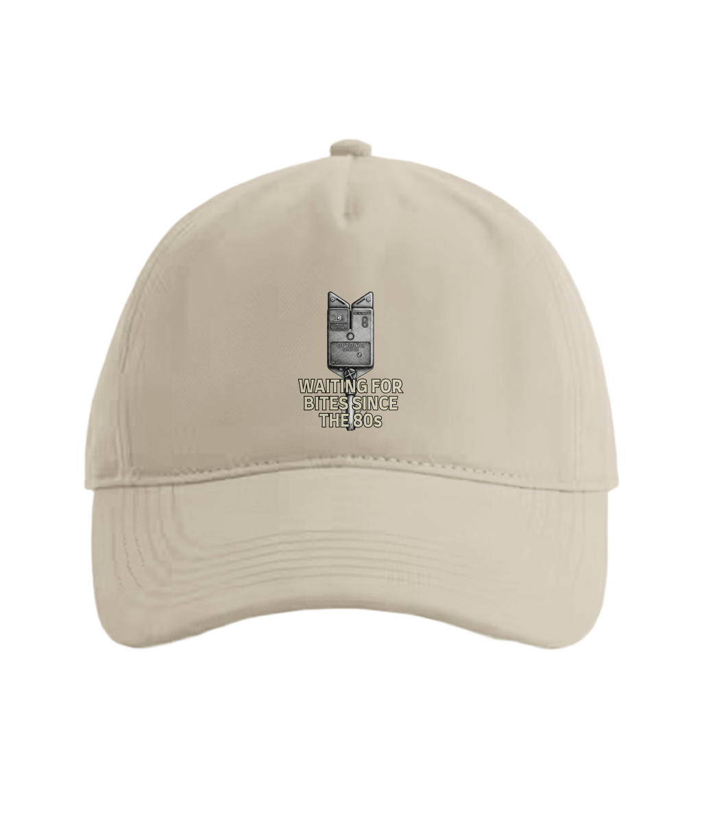 Optonic Bite Alarm "Waiting For Bites Since The 80s" Fishing Cap - Image 2