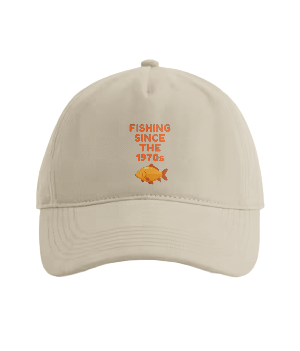 "Fishing Since The 1970s" Retro Angling Cap - Image 5