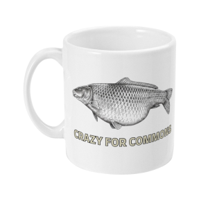 Crazy for Commons Carp Fishing Mug