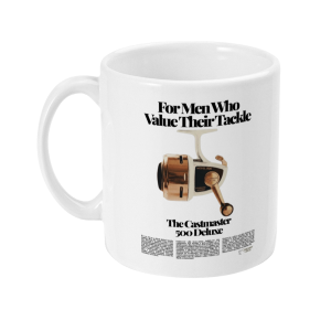 "For Men Who Value Their Tackle" Vintage Fishing Mug