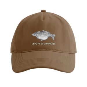 Crazy for Commons Crest Logo Carp Fishing Crazy