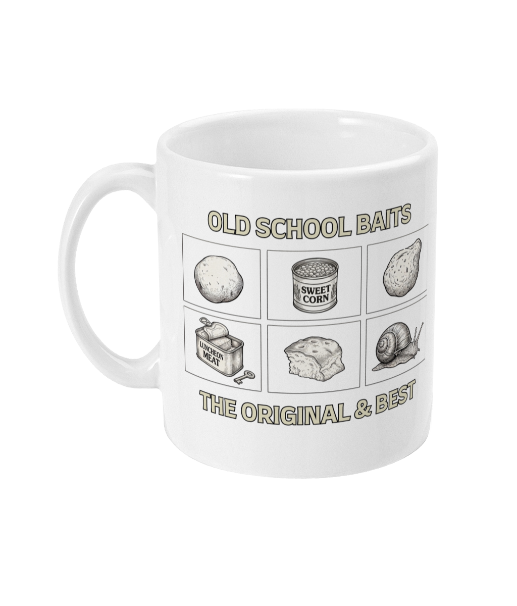 Old School Baits Fishing Mug - Image 2