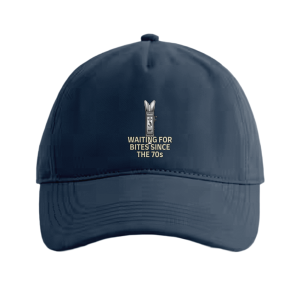 Heron Bite Indicator “Waiting For Bites Since The 70s” Fishing Cap