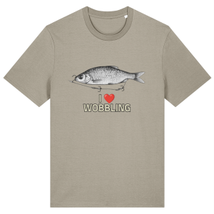 I ❤️ Wobbling – Pike Angler's T-Shirt