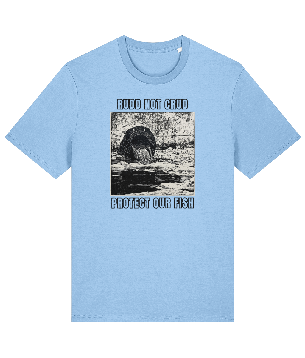 Protect Our Fish – Rudd Not Crud T-Shirt - Image 3
