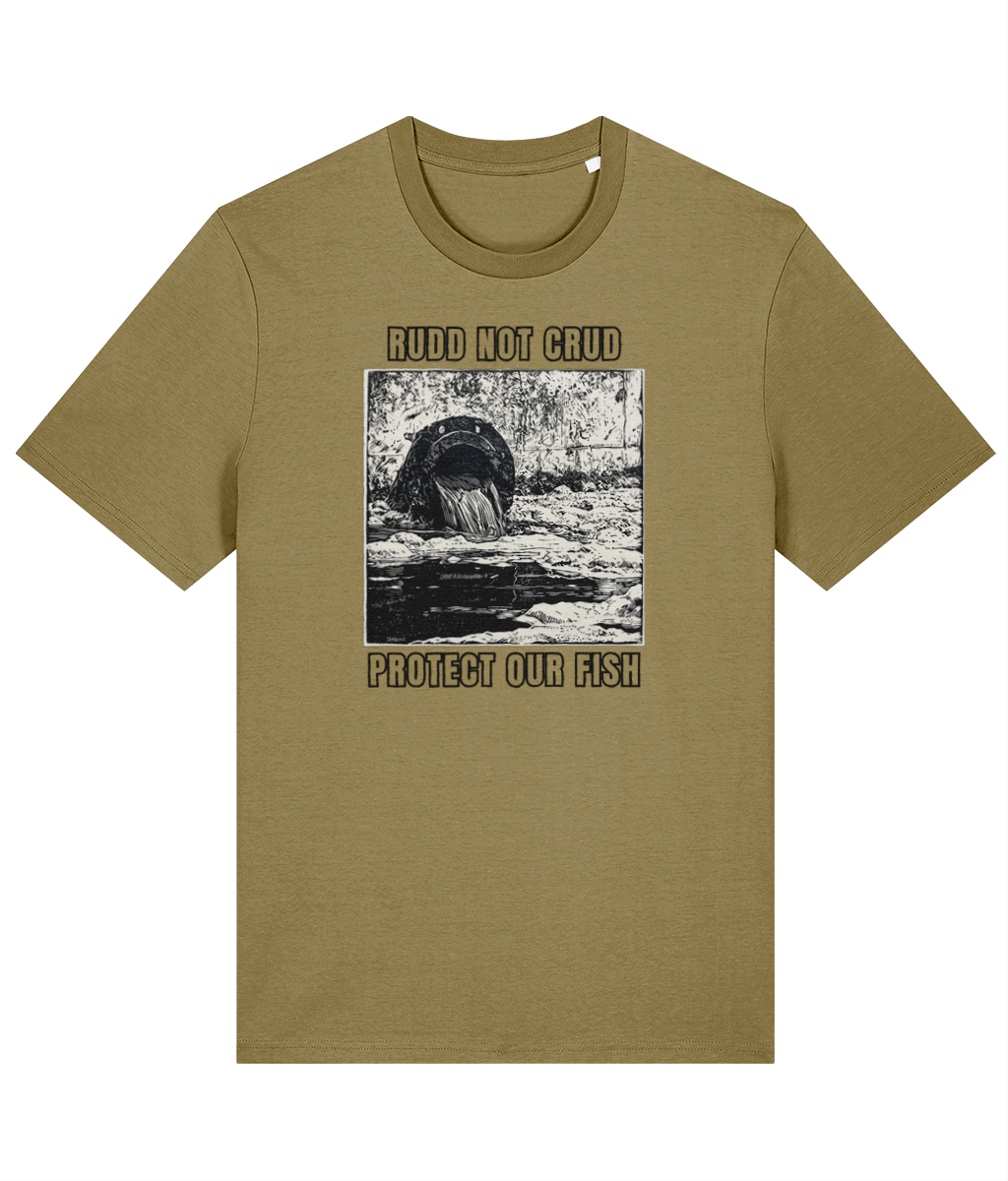 Protect Our Fish – Rudd Not Crud T-Shirt - Image 5