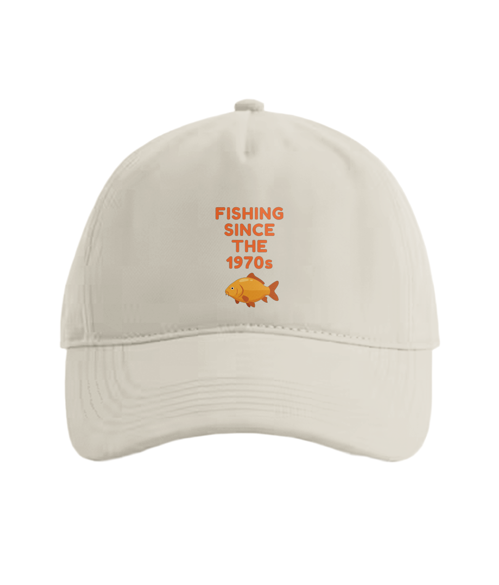 "Fishing Since The 1970s" Retro Angling Cap - Image 3