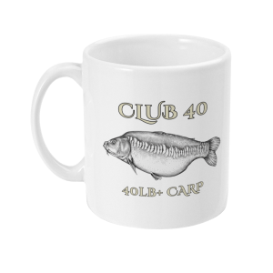 Club 40 – 40lb+ Carp Fishing Mug