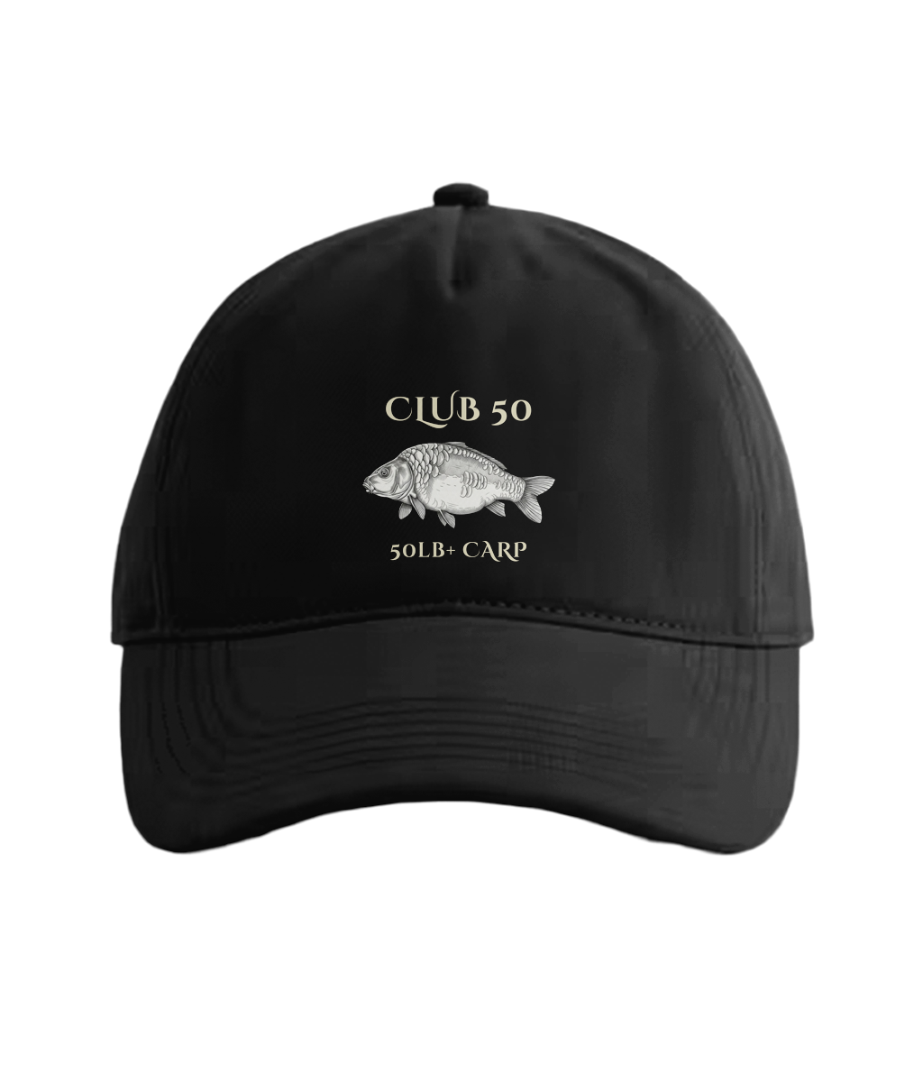 Club 50 – 50lb+ Carp Fishing Cap - Image 8