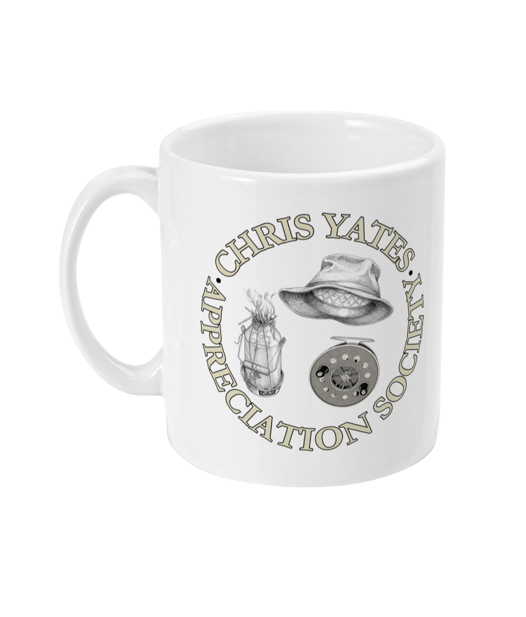 Chris Yates Appreciation Society Carp Fishing Mug - Image 2