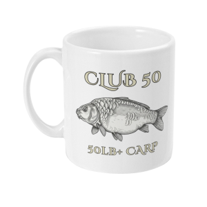 Club 50 – 50lb+ Carp Fishing Mug