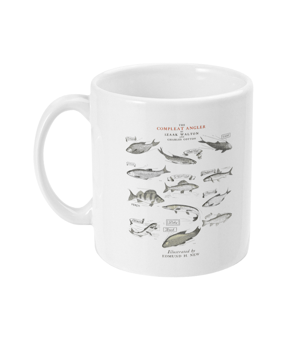 Fishing Species ID Graphic Mug | The Compleat Angler by Izaak Walton - Image 2