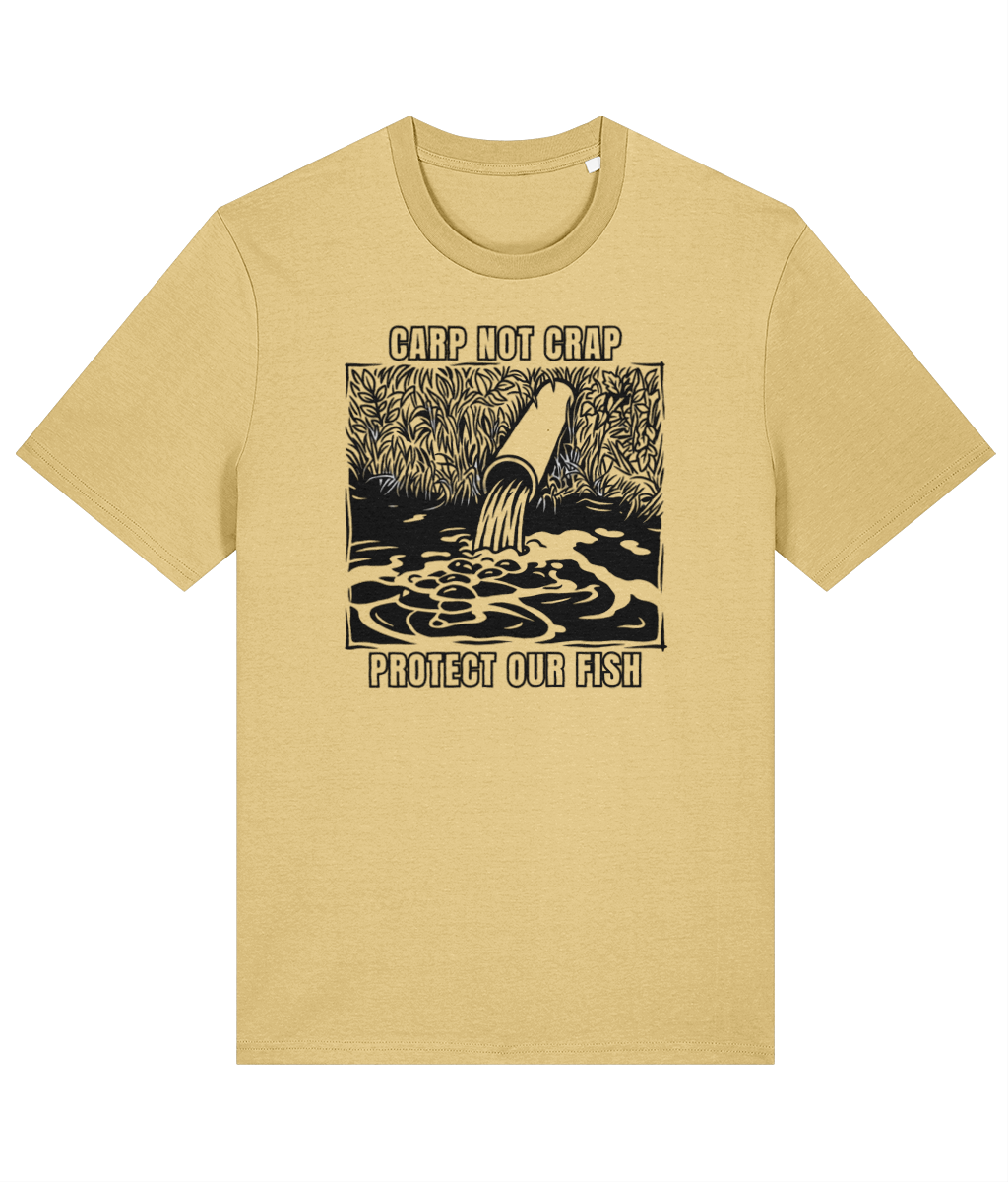 Protect Our Fish – Carp Not Crap T-Shirt - Image 7